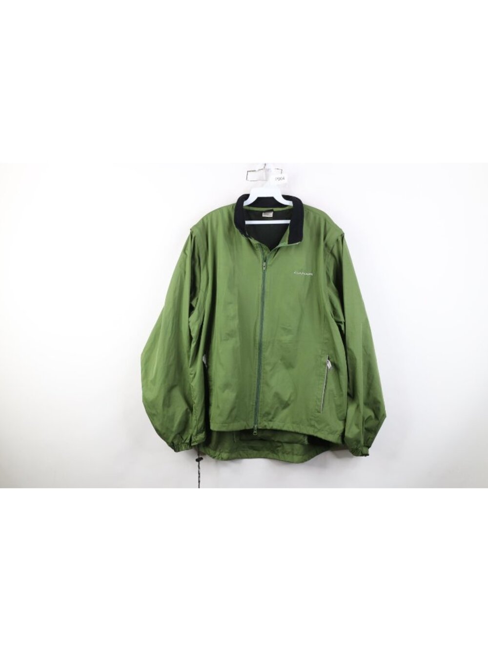 Vintage Canari Mens XL Bicycle Cycling Packable Reflective Windbreaker Jacket